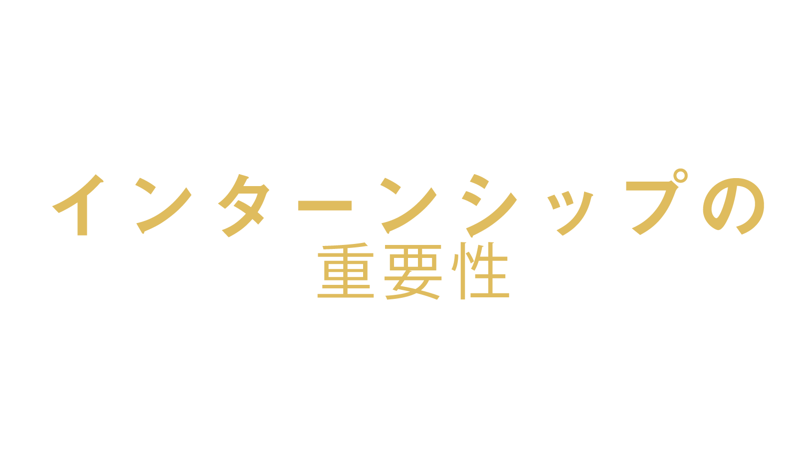 新卒採用 インターンシップ
